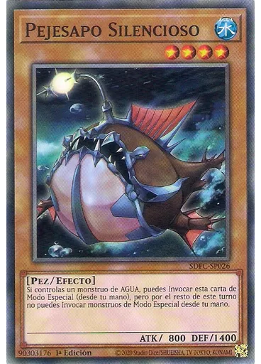 Pejesapo Silencioso