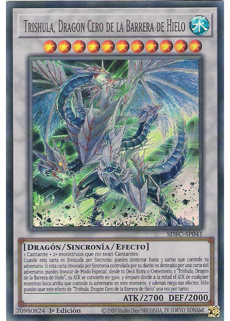 Trishula, Dragón Cero de la Barrera de Hielo
