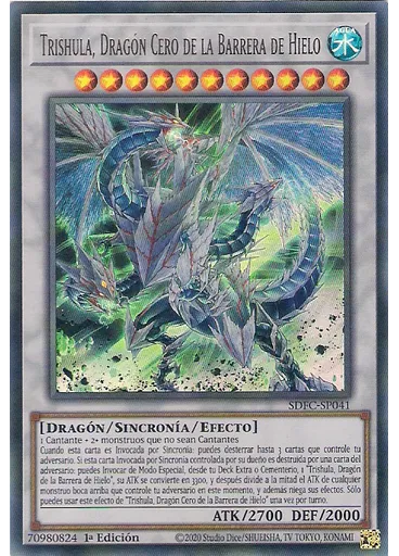 Trishula, Dragón Cero de la Barrera de Hielo