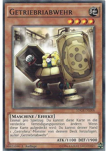 Getriebriabwehr — Geargia Rampage Structure Deck
