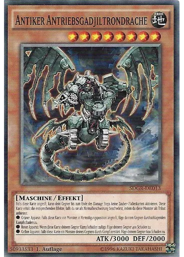 Antiker Antriebsgadjiltrondrache