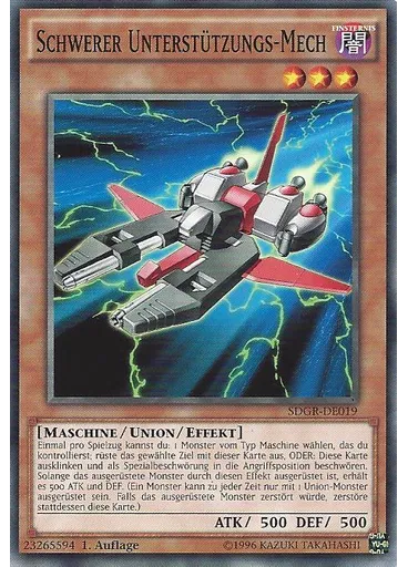 Schwerer Unterstützungs-Mech