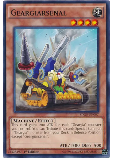 Geargiarsenal — Geargia Rampage Structure Deck