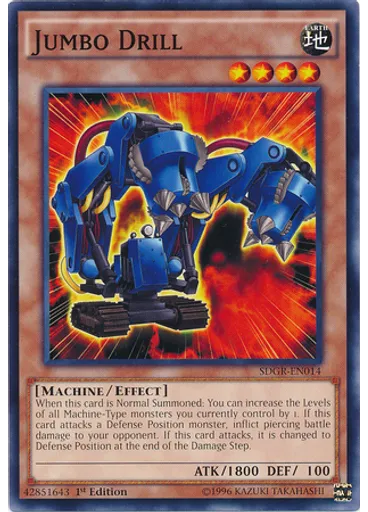 Jumbo Drill — Geargia Rampage Structure Deck