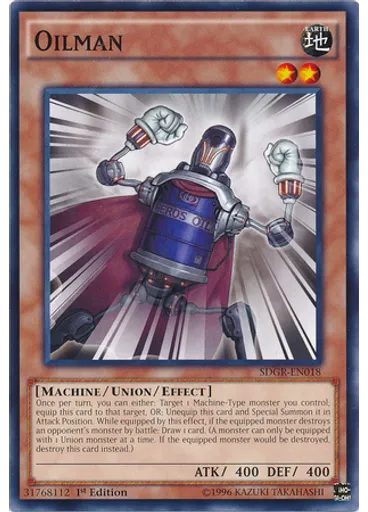 Oilman — Geargia Rampage Structure Deck