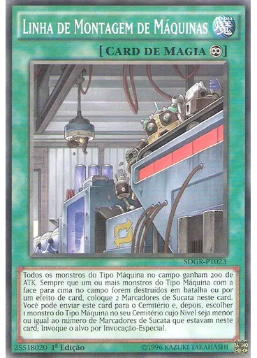 Linha de Montagem de Máquinas