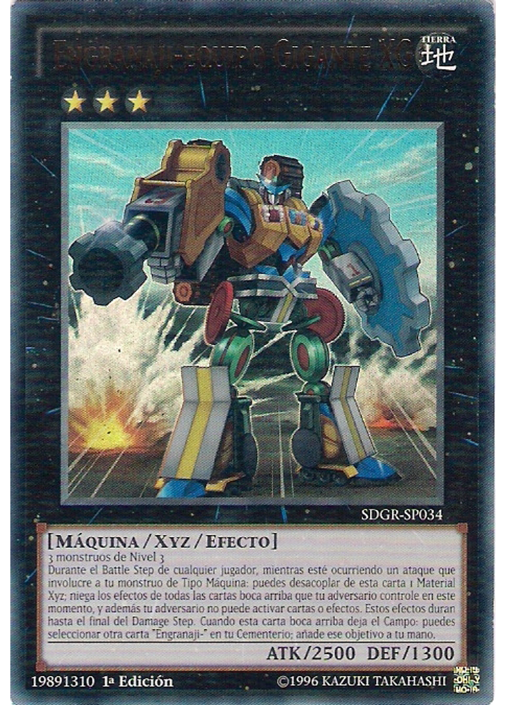 Engranaji-equipo Gigante XG