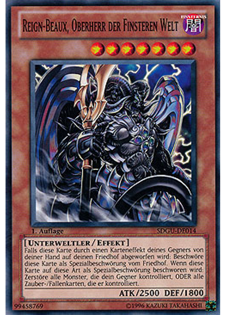 Reign-Beaux, Oberherr der Finsteren Welt
