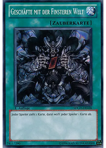 Geschäfte mit der Finsteren Welt