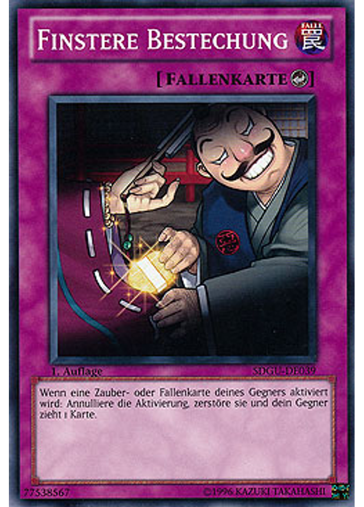 Finstere Bestechung