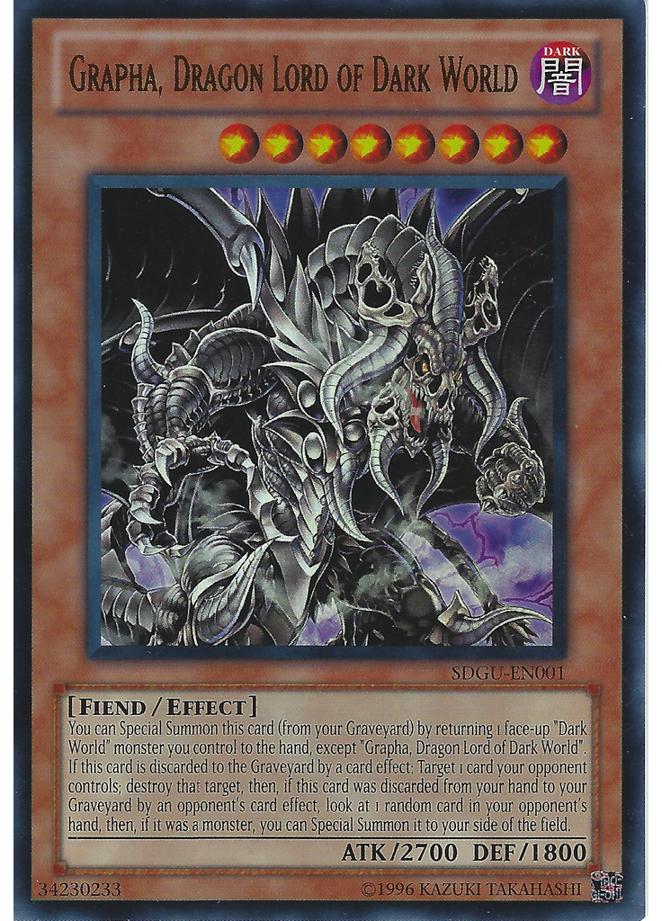 Grapha, Dragon Lord of Dark World (Ultra Rare Unlimited)