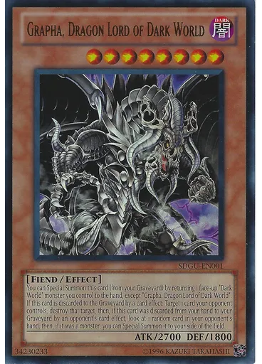 Grapha, Dragon Lord of Dark World (Ultra Rare Unlimited)