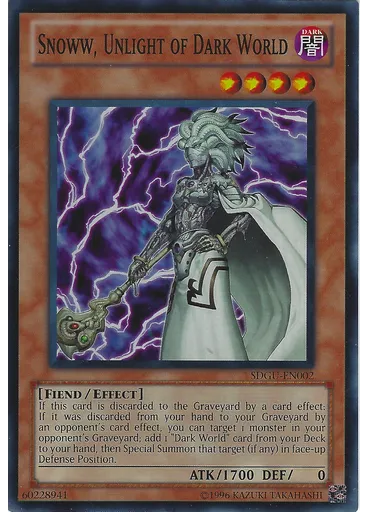 Snoww, Unlight of Dark World (Super Rare Unlimited)