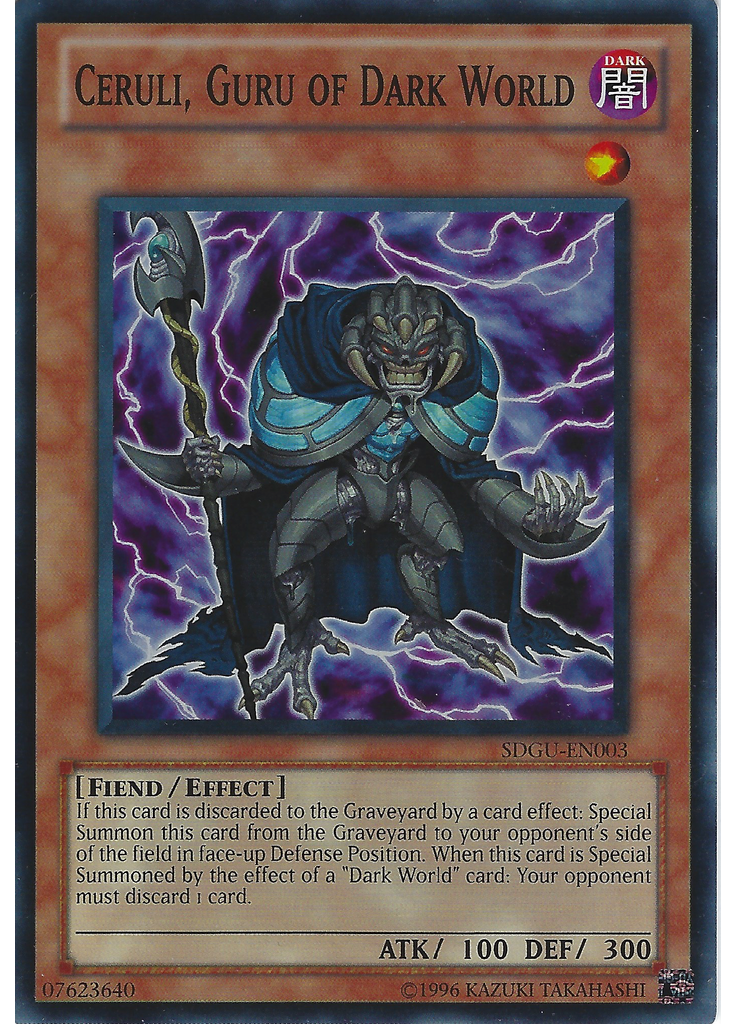 Ceruli, Guru of Dark World (Super Rare Unlimited)