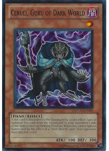 Ceruli, Guru of Dark World (Super Rare Unlimited)