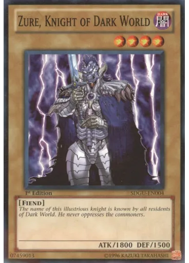 Zure, Knight of Dark World