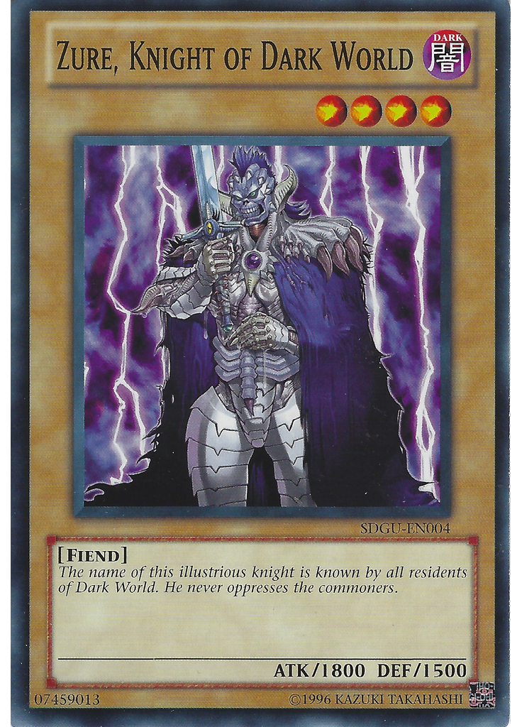 Zure, Knight of Dark World (Common Unlimited)