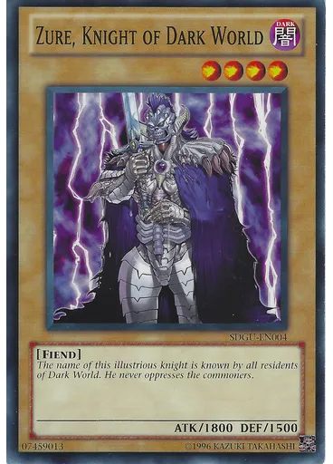 Zure, Knight of Dark World (Common Unlimited)