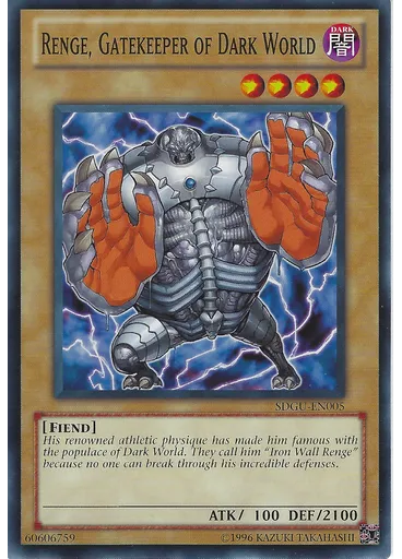 Renge, Gatekeeper of Dark World (Common Unlimited)