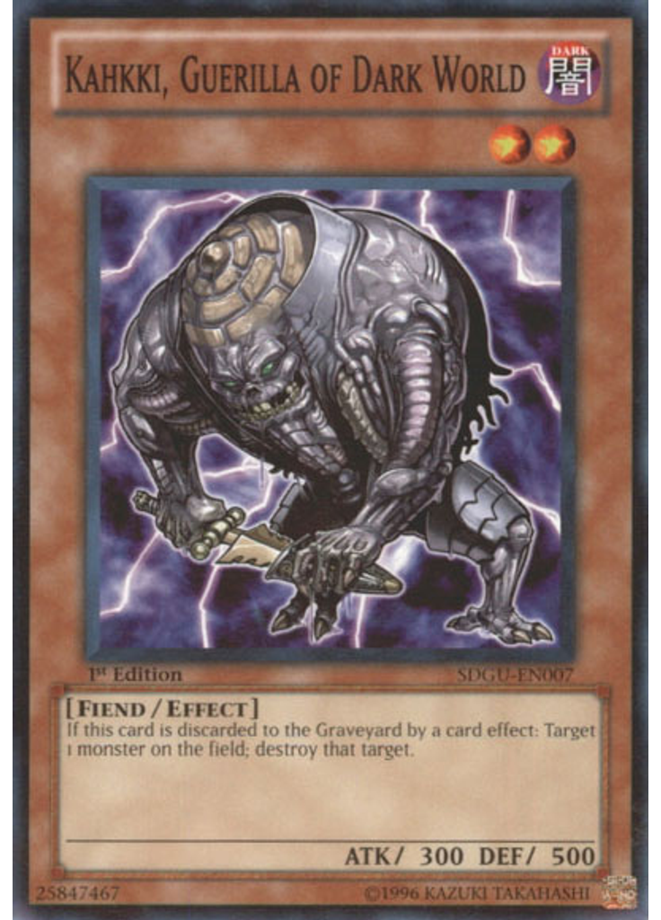 Kahkki, Guerilla of Dark World