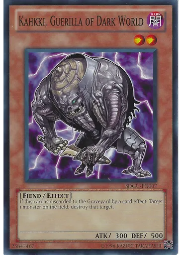 Kahkki, Guerilla of Dark World (Common Unlimited)
