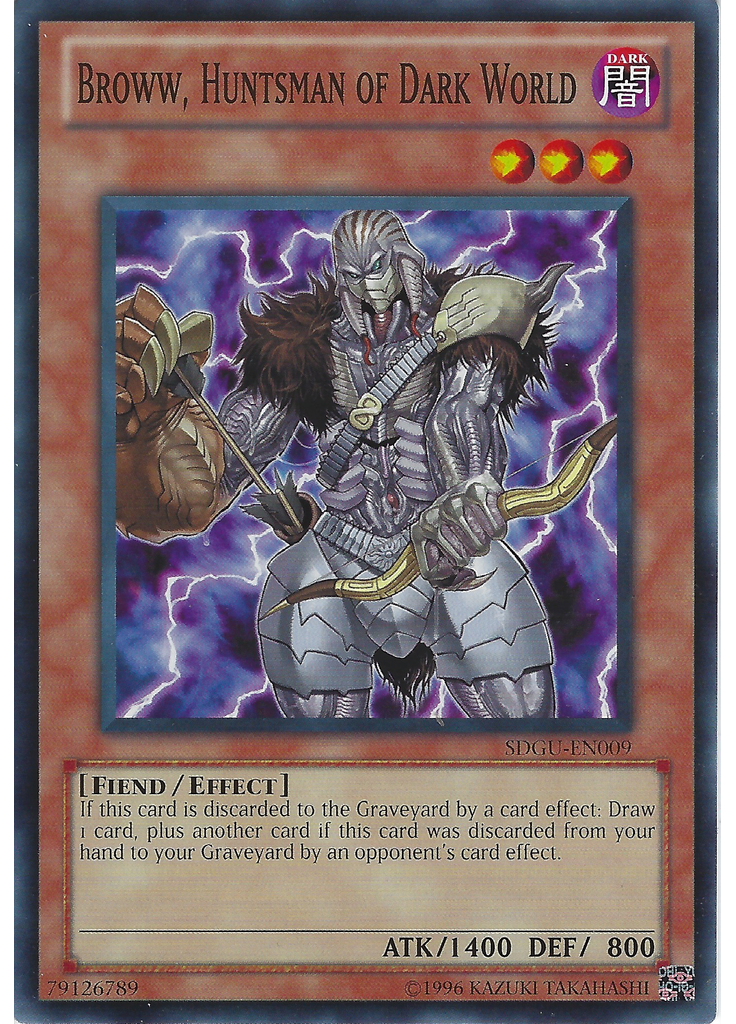 Broww, Huntsman of Dark World (Common Unlimited)