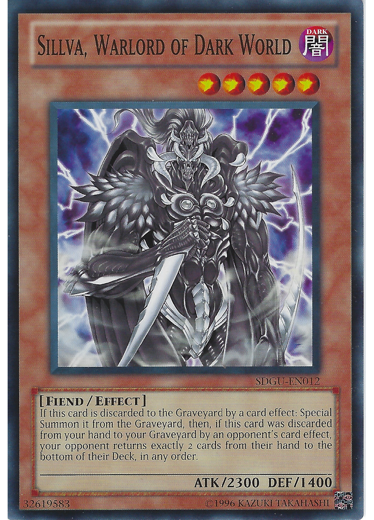 Sillva, Warlord of Dark World (Common Unlimited)
