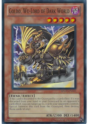 Goldd, Wu-Lord of Dark World (Common Unlimited)