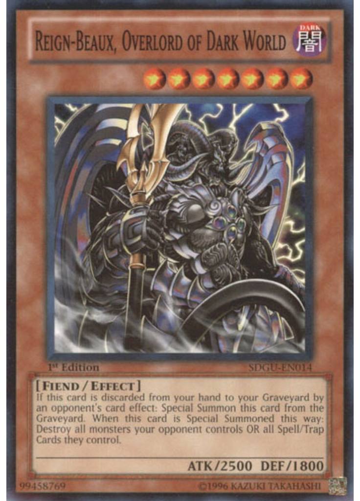 Reign-Beaux, Overlord of Dark World