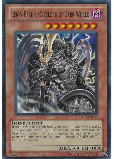Reign-Beaux, Overlord of Dark World (Common Unlimited)