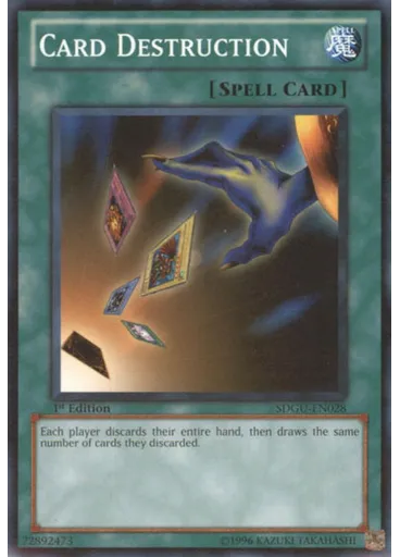 Card Destruction