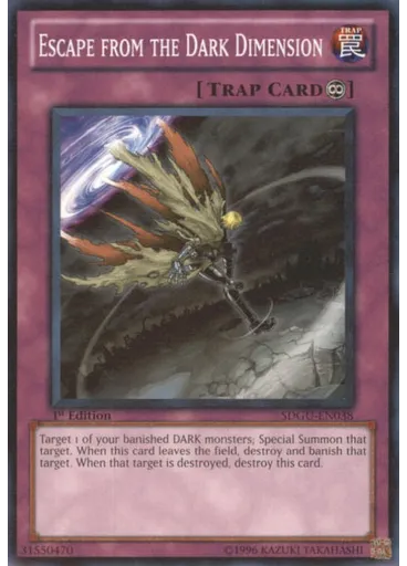 Escape from the Dark Dimension