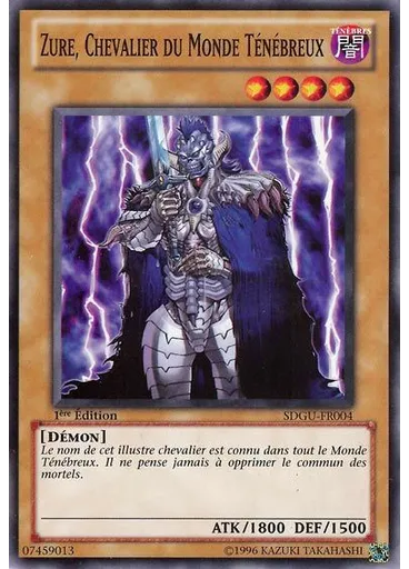 Zure, Chevalier du Monde Ténébreux
