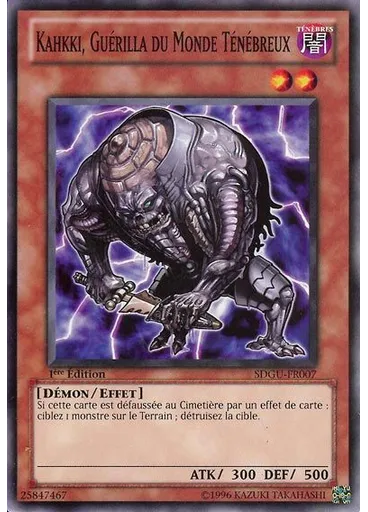 Kahkki, Guérilla du Monde Ténébreux