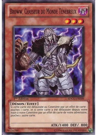 Broww, Chasseur du Monde Ténébreux