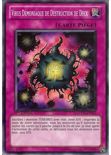 Virus Démoniaque de Destruction de Deck