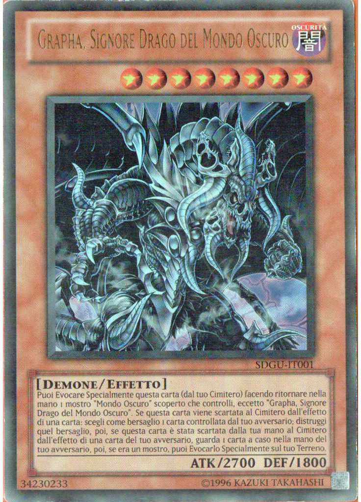Grapha, Signore Drago del Mondo Oscuro (Ultra Rare Unlimited)