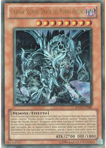 Grapha, Signore Drago del Mondo Oscuro (Ultra Rare Unlimited)