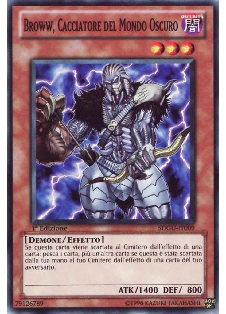 Broww, Cacciatore del Mondo Oscuro
