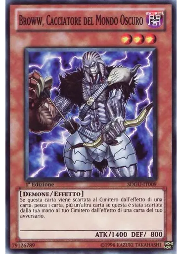 Broww, Cacciatore del Mondo Oscuro