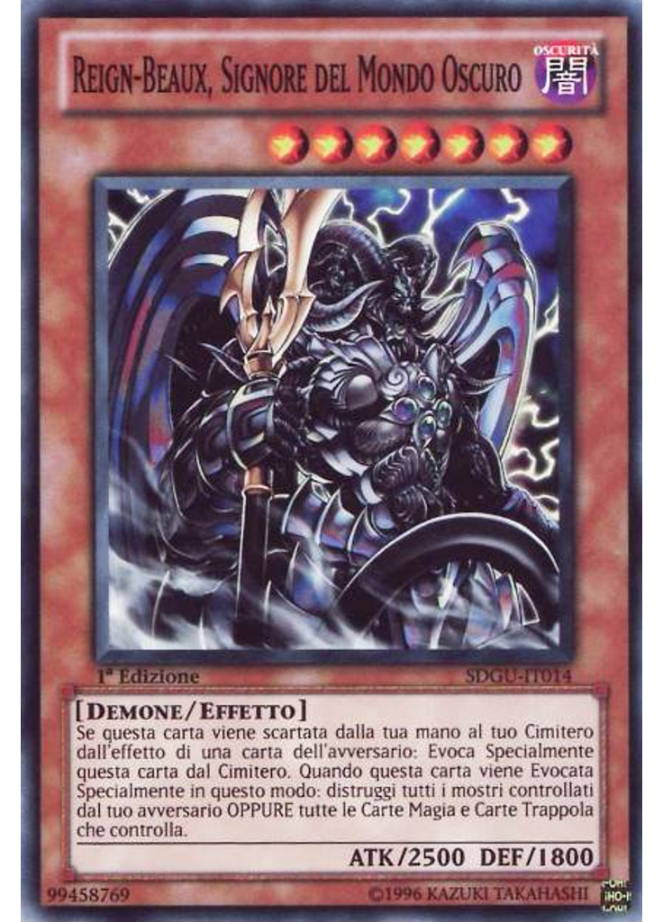 Reign-Beaux, Signore del Mondo Oscuro