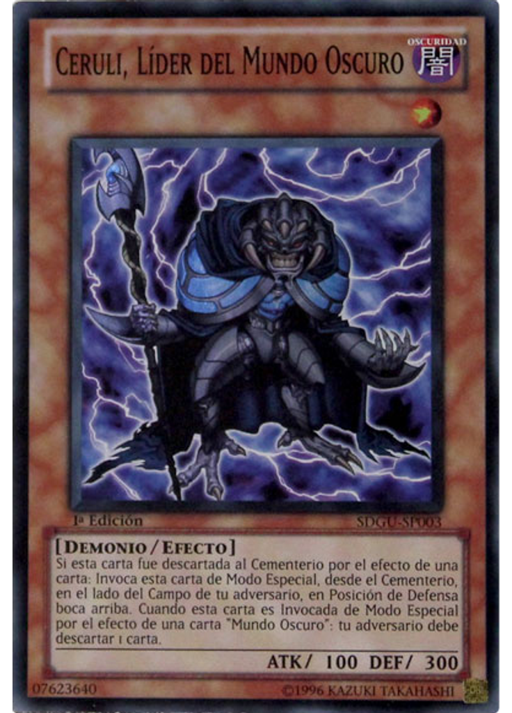 Ceruli, Líder del Mundo Oscuro
