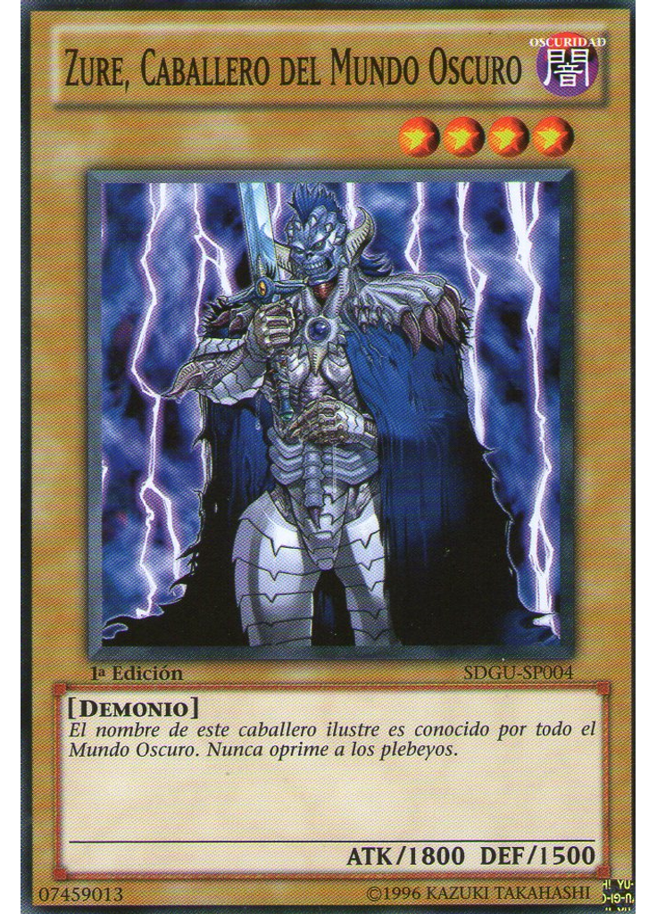 Zure, Caballero del Mundo Oscuro