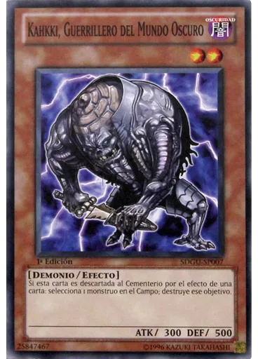 Kahkki, Guerrillero del Mundo Oscuro