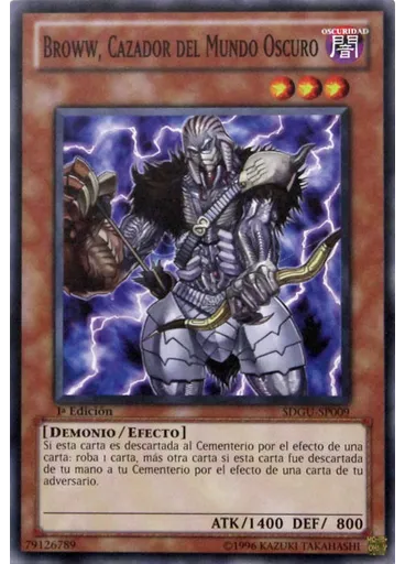 Broww, Cazador del Mundo Oscuro