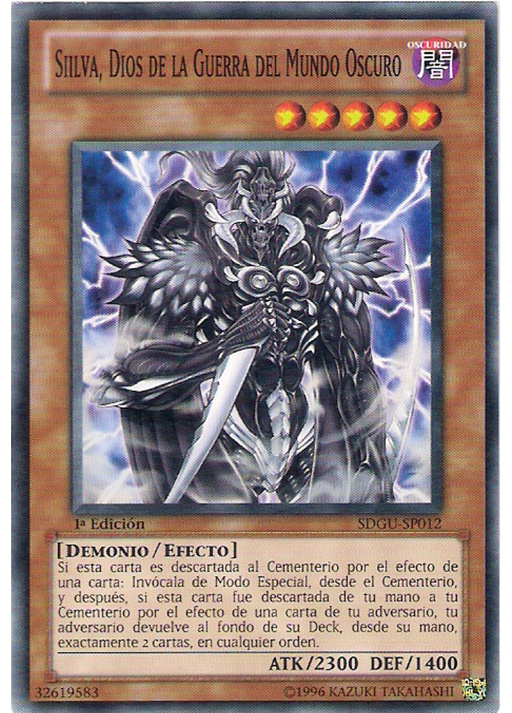 Siilva, Dios de la Guerra del Mundo Oscuro