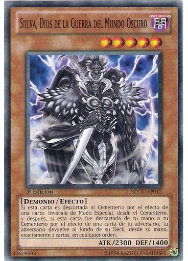 Siilva, Dios de la Guerra del Mundo Oscuro