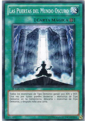 Las Puertas del Mundo Oscuro — Puertas del Inframundo Baraja de Estructura
