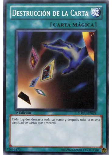 Destrucción de la Carta