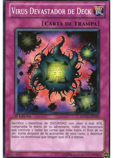 Virus Devastador de Deck